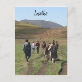 herders lesotho briefkaart (Voorkant)