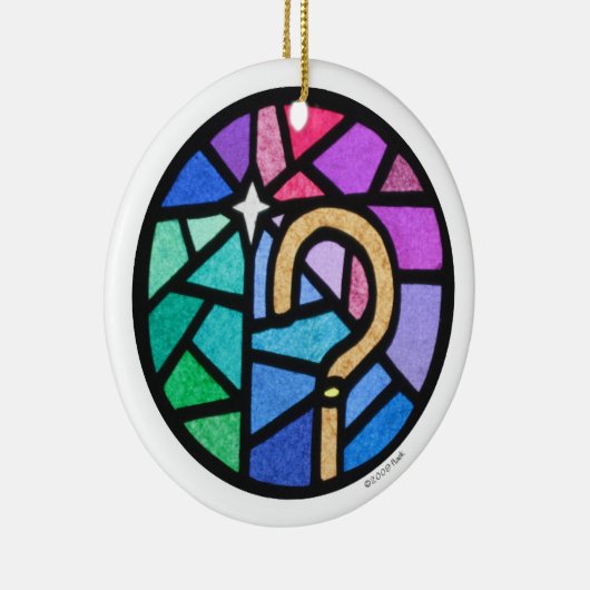 herdersbok keramisch ornament (Rechts)