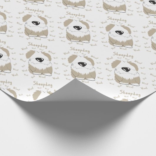 herdershond cadeaupapier (Hoek)