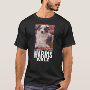 Herdershonden voor Harris/Walz T-shirt