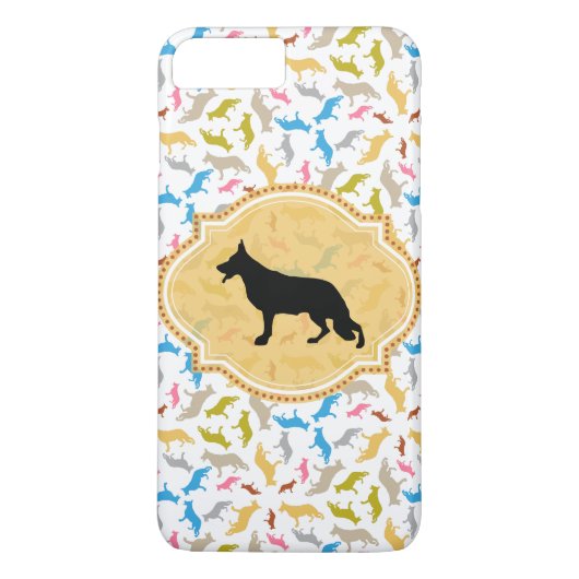 Herdershondenpatroon Primavera Case-Mate iPhone Case (Achterkant)