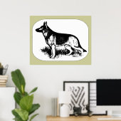 Herdersprofiel Poster (Thuiskantoor)