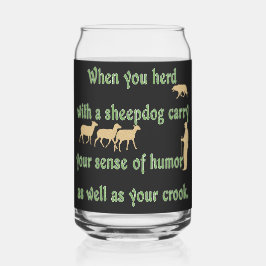 Herding Humor Blikvorm Glas