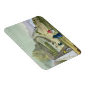 Herding Reindeer, Lapland, bord 47 van Le Costu Magneet (Rechterzijde)