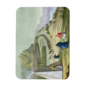 Herding Reindeer, Lapland, bord 47 van Le Costu Magneet (Verticaal)