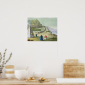 Herding Reindeer, Lapland, bord 47 van Le Costu Poster (Keuken)