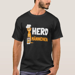 Herdmännchen I Chef Herd Meerkat met Chef's Pet T-shirt