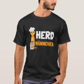 Herdmännchen I Chef Herd Meerkat with Chef s Hat T-shirt (Voorkant)