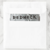 HERDNECK RECHTHOEKIGE STICKER (Tas)