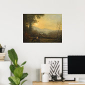 Herdsman - Claude Lorrain Fine Art Poster (Thuiskantoor)