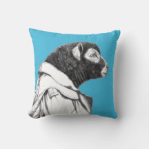 Herdwick Lamb in Trench Coat (Old-School Blue)