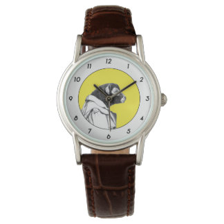 Herdwick Lamb in Trench Coat (Retro Geel) W2 Horloge