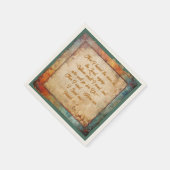 Here Am I, Lord – Rustic Party servetten (Hoek)