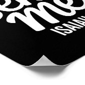 Here Am I Send Me Isaiah 6 8 Missionary Scripture  Poster (Hoek)