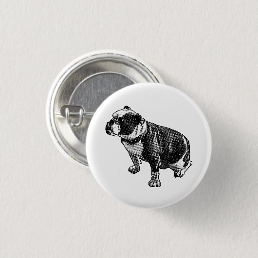 Here and Steady Ronde Button 3,2 Cm (Voorkant /achterkant)