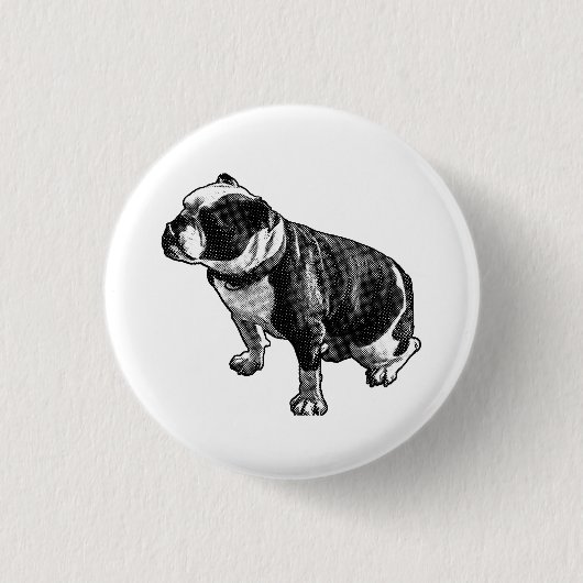 Here and Steady Ronde Button 3,2 Cm (Voorkant)