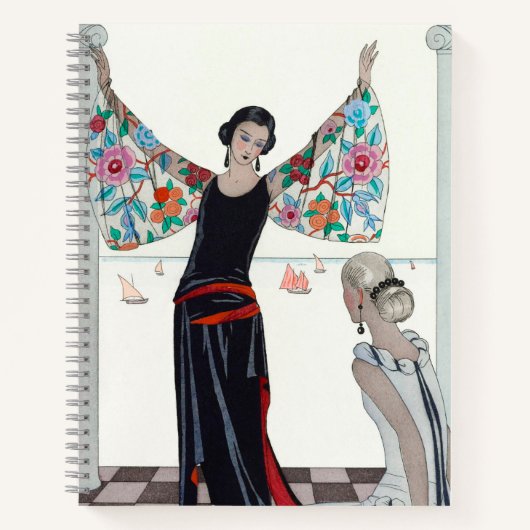 Here Are My Wings - George Barbier Notitieboek (Voorkant)