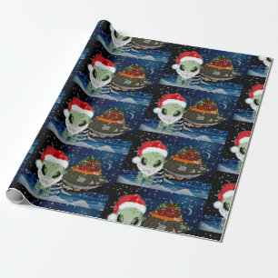 HERE COMES SANTA CLAUS CADEAUPAPIER