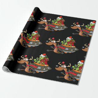 HERE COMES SANTA CLAUS CADEAUPAPIER