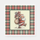 Here Comes Santa Claus  Servet (Voorkant)