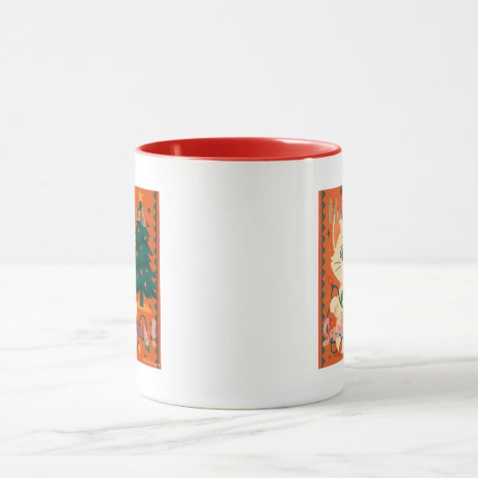 Here Comes Santa Claws! Cute & Funny Cat Mok (Midden)