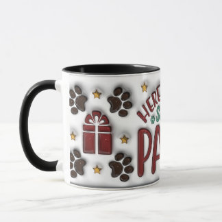 Here Comes Santa Paws Mug Mok