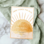 Here Comes the Son Baby Shower Invitation Save The Date
