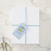 Here Comes the Son Baby Shower - Zonneschijn Cadeaulabel (Met Touw)
