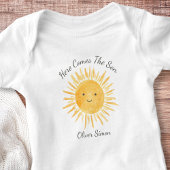 Here Comes The Son Personalized  Romper