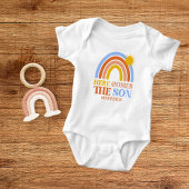 Here Comes The Son Rainbow Boy  Romper