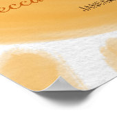 Here Comes the Son Sunshine Ray Gast Baby Shower Poster (Hoek)