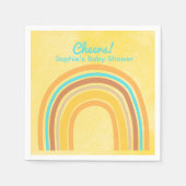 Here Comes The Son, Yellow Retro Rainbow Servet (Voorkant)