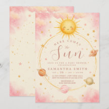 Here Comes the Sun Baby Meisje Shower