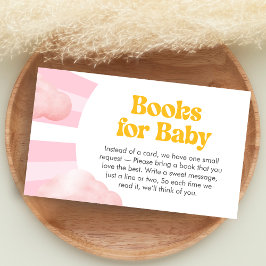 Here Comes the Sun Baby Shower Books for Baby Informatiekaartje