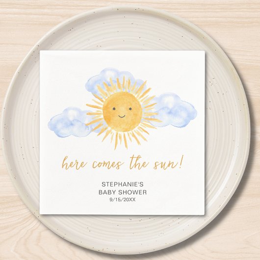 Here Comes The Sun Boho Baby Shower  Servet