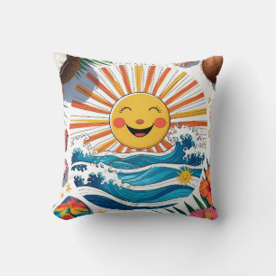 Here Comes the Sun – Boho Beach Vibes Worpillow Kussen