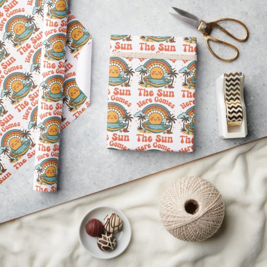 Here Comes The Sun Cadeaupapier (Crafts)