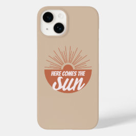 Here comes the sun Case-Mate iPhone 14 hoesje