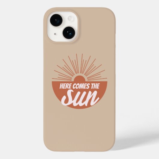 Here comes the sun Case-Mate iPhone case (Achterkant)
