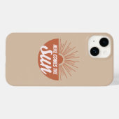 Here comes the sun Case-Mate iPhone case (Achterkant (horizontaal))