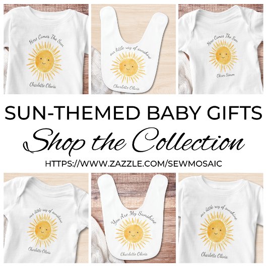 Here Comes The Sun Persoonlijk  Romper