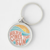 Here comes the sun sleutelhanger (Voorkant)