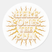 Here Comes The Sun / Stickers (Voorkant)