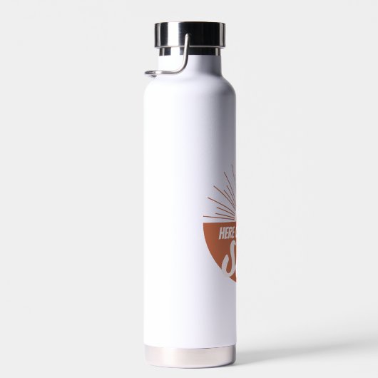 Here comes the sun waterfles (Rechts)