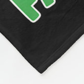 Here For The Forced Family Fun Santa Christmas Tre Fleece Deken (Hoek)