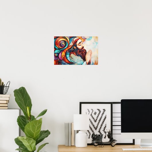 Here I Am, Send Me Poster (Thuiskantoor)