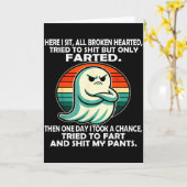 Here I Sit All Broken Hearted Tried To But Only Fa Kaart (Gele Bloem)