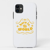 Here the world Case-Mate iPhone case (Achterkant)