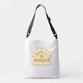 Here the world crossbody tas (Achterkant)