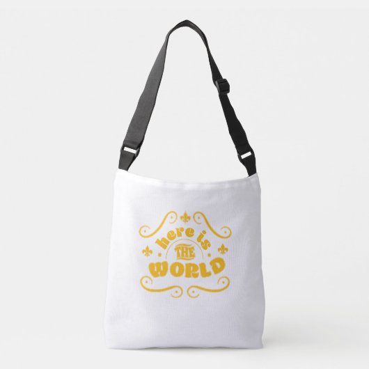 Here the world crossbody tas (Voorkant)